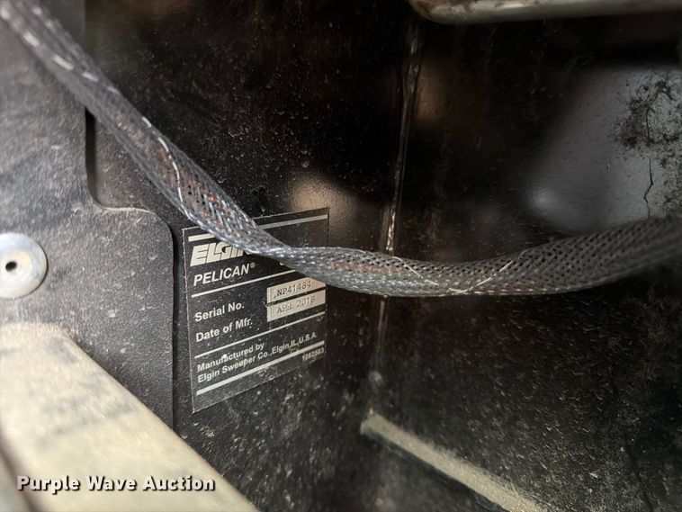 image for item FK3386 2018 Elgin Pelican street sweeper