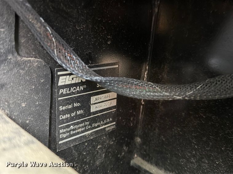 image for item FK3386 2018 Elgin Pelican street sweeper