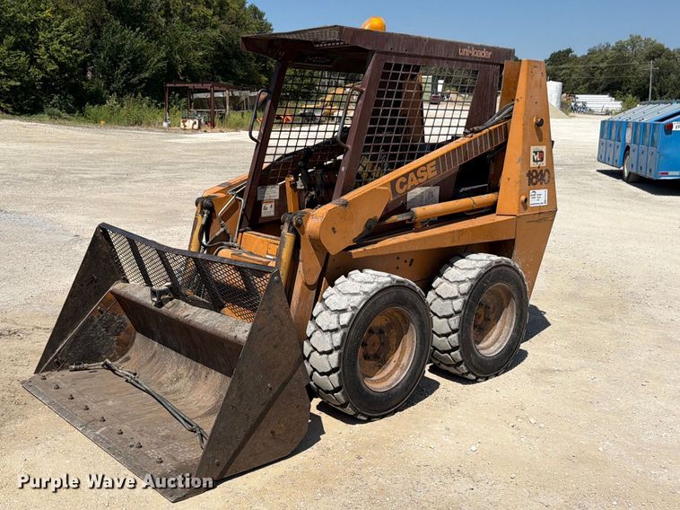image for item FK3416 1993 Case 1840 skid steer loader