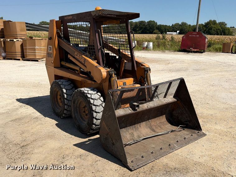 image for item FK3416 1993 Case 1840 skid steer loader