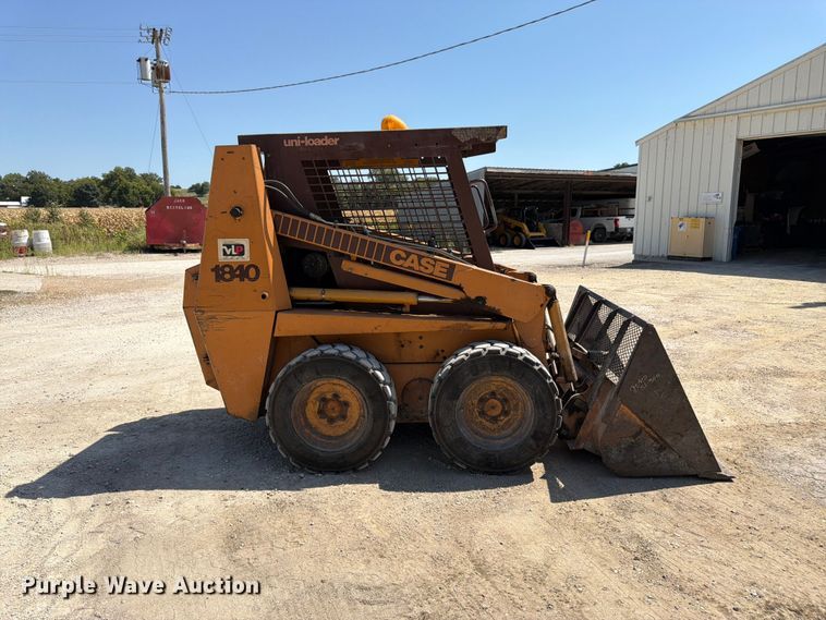 image for item FK3416 1993 Case 1840 skid steer loader