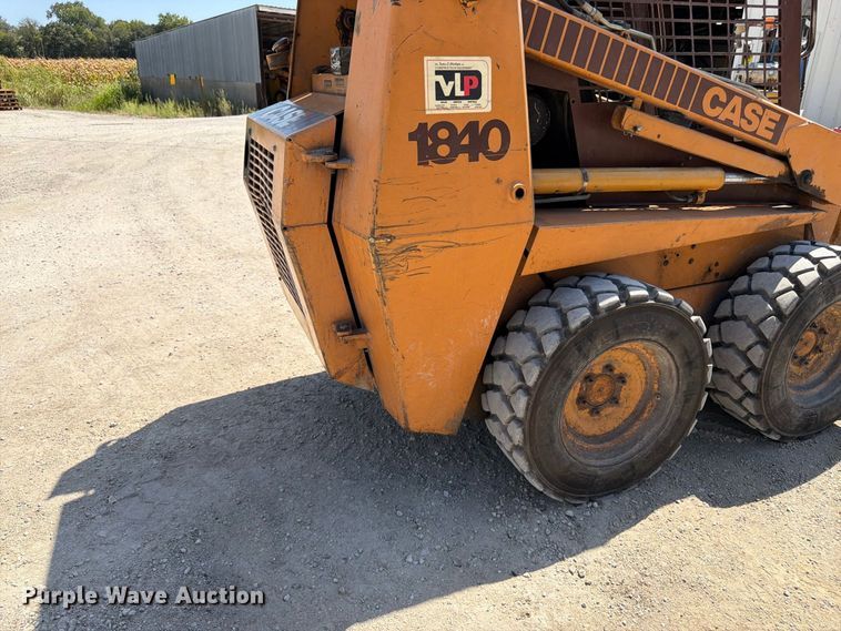 image for item FK3416 1993 Case 1840 skid steer loader