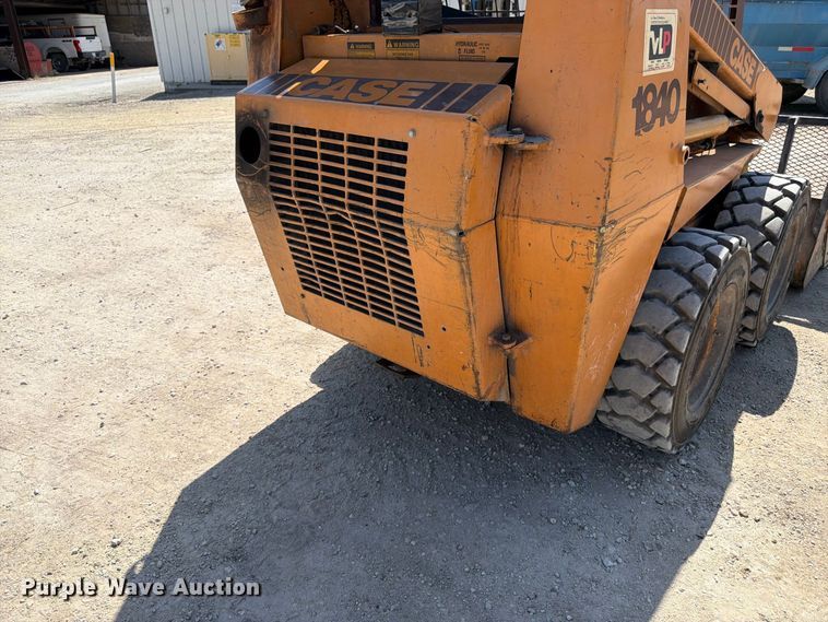 image for item FK3416 1993 Case 1840 skid steer loader