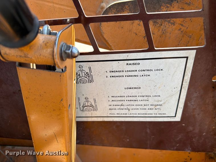 image for item FK3416 1993 Case 1840 skid steer loader