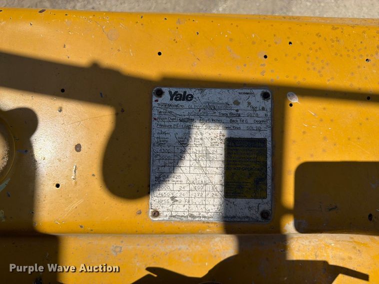 image for item FK3417 Yale GLP050RENUAE089 forklift