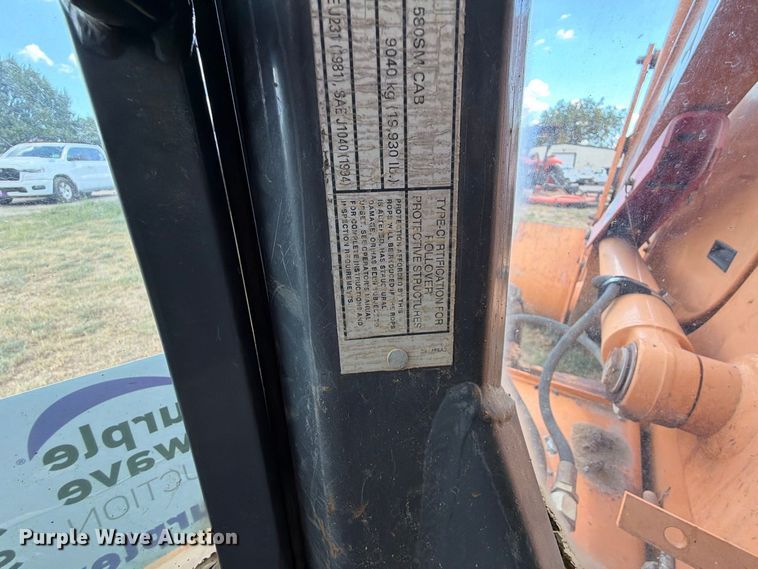 image for item FK5101 2008 Case 580 M Series 3 backhoe
