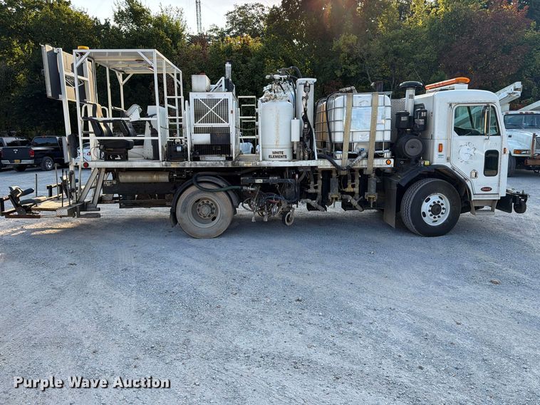 image for item FN2046 2013 Peterbilt 320 paint striper truck