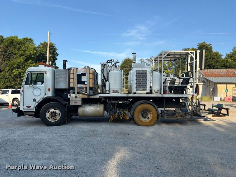 image for item FN2046 2013 Peterbilt 320 paint striper truck