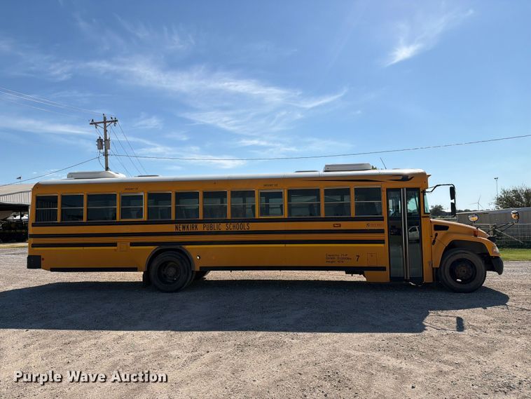 image for item FN2563 2018 Blue Bird BB Conventional school bus