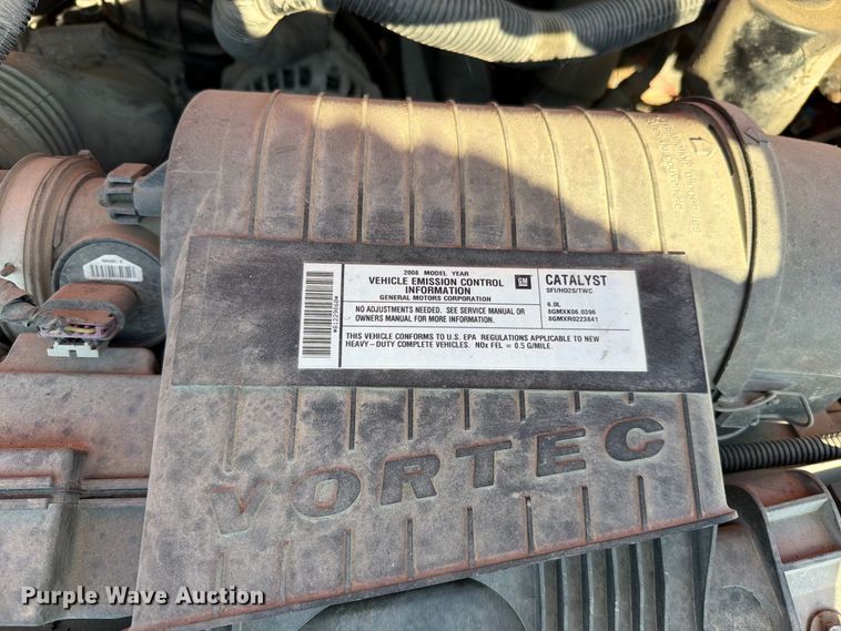 image for item FN5851 2008 Chevrolet Express 3500 van