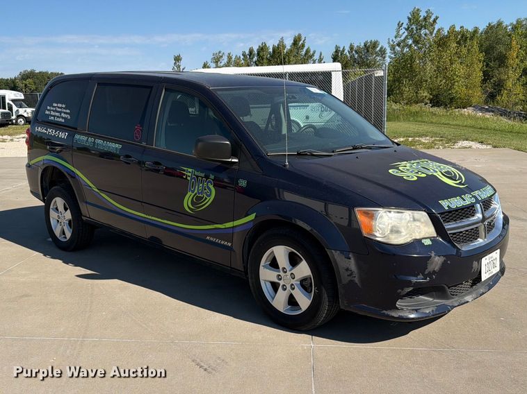 image for item FN5855 2013 Dodge Grand Caravan handicap accessible van