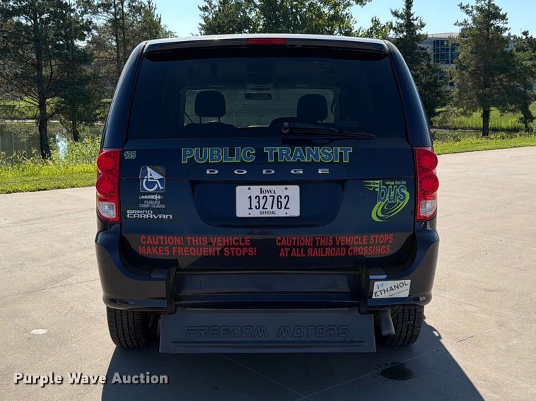 image for item FN5855 2013 Dodge Grand Caravan handicap accessible van