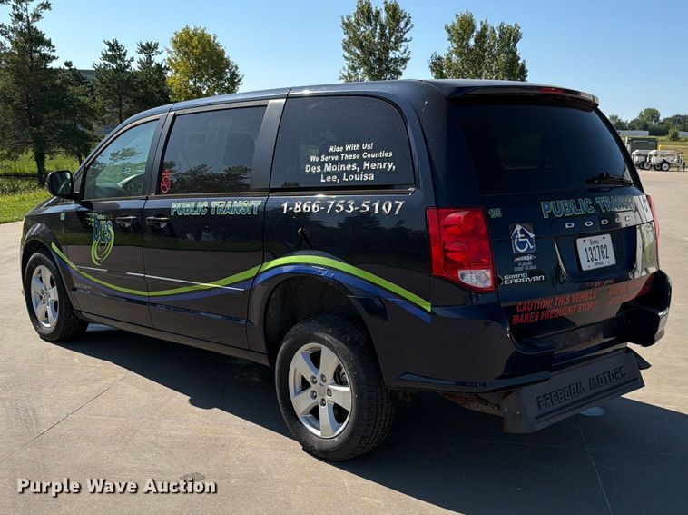 image for item FN5855 2013 Dodge Grand Caravan handicap accessible van