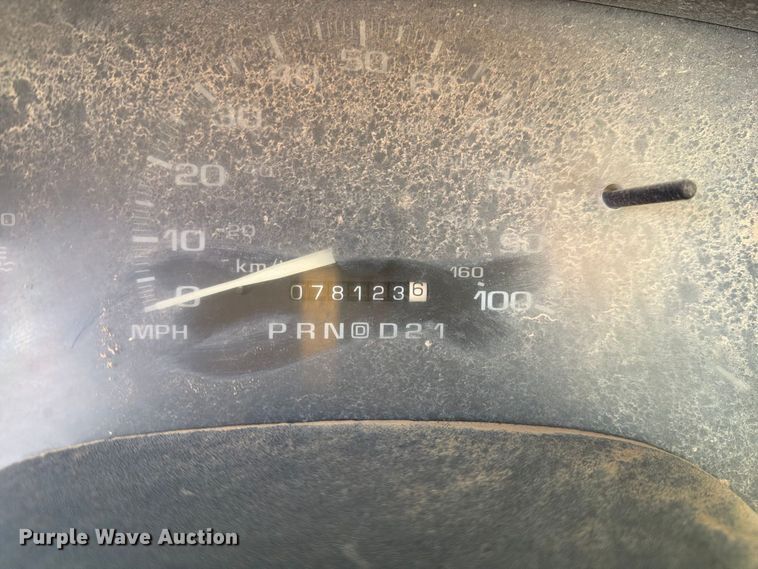 image for item FO3002 1995 Chevrolet S10 pickup truck