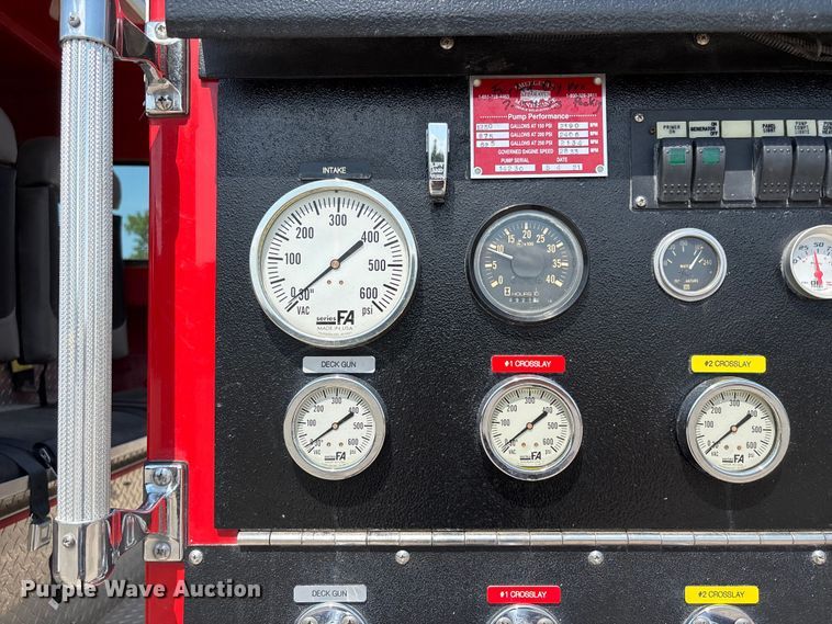image for item FP3015 1988 Ford C8000 pumper fire truck