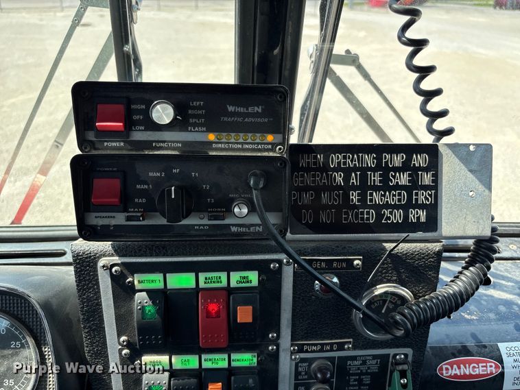 image for item FP3015 1988 Ford C8000 pumper fire truck