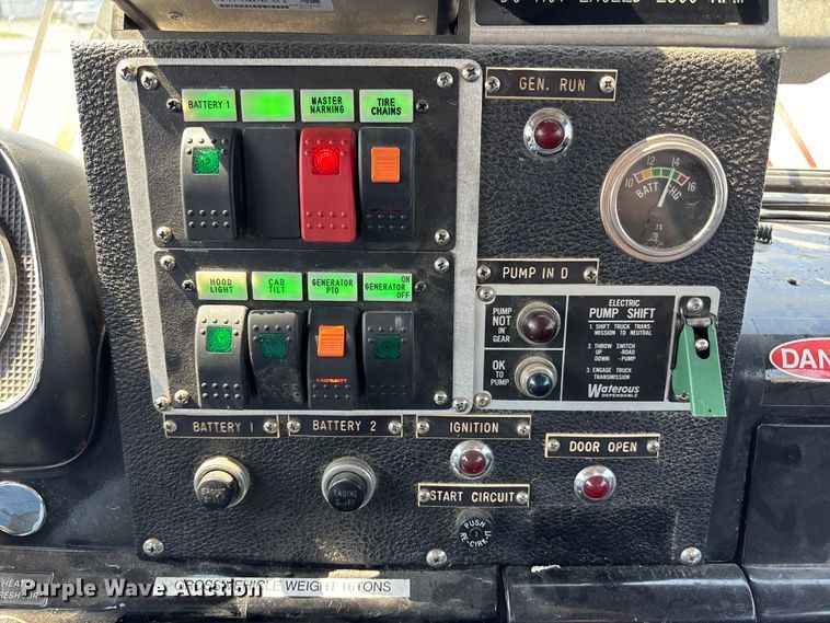 image for item FP3015 1988 Ford C8000 pumper fire truck