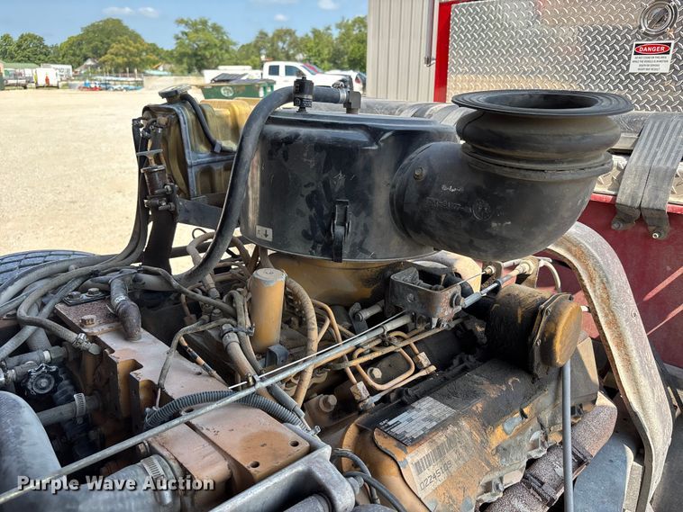 image for item FP3015 1988 Ford C8000 pumper fire truck