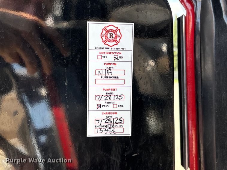 image for item FP3015 1988 Ford C8000 pumper fire truck