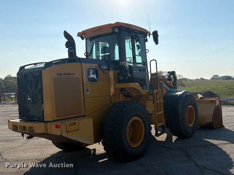 image for item FP4052 2021 John Deere 624P wheel loader