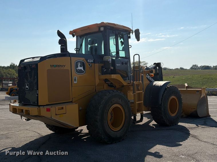 image for item FP4054 2021 John Deere 624P wheel loader