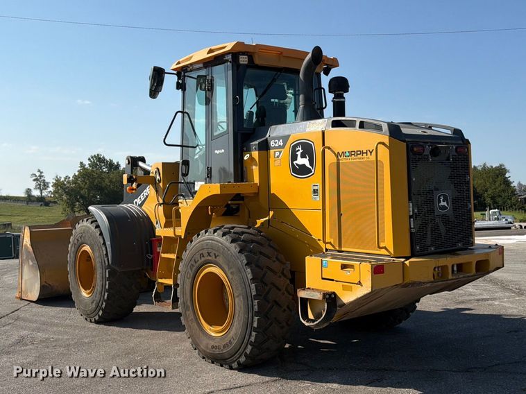 image for item FP4054 2021 John Deere 624P wheel loader