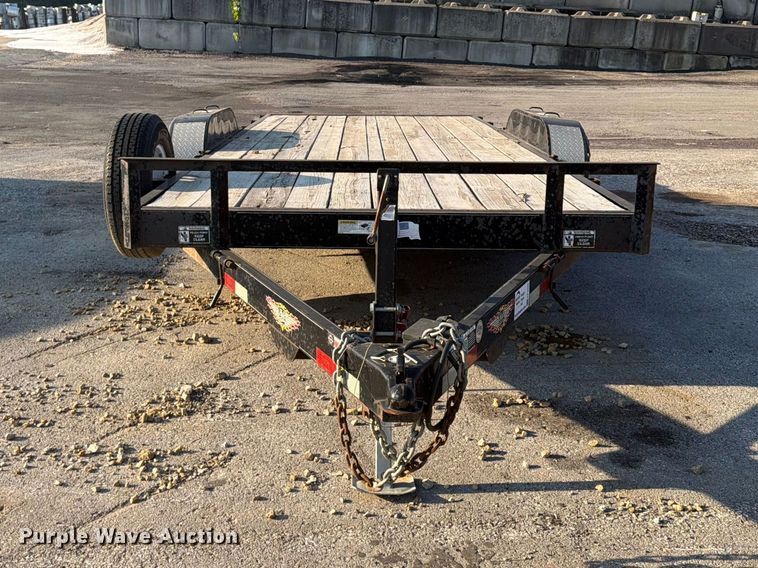 image for item FP4055 2019 H&H H8218MX-100 tilt deck equipment trailer