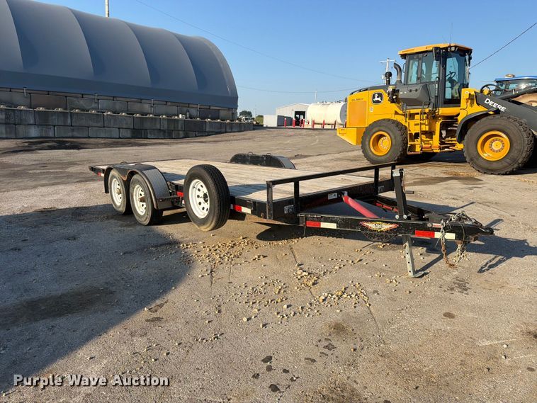 image for item FP4055 2019 H&H H8218MX-100 tilt deck equipment trailer