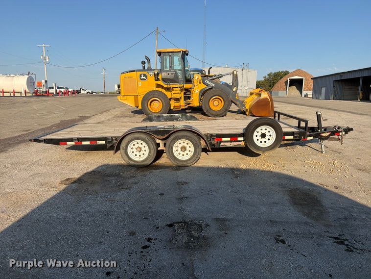 image for item FP4055 2019 H&H H8218MX-100 tilt deck equipment trailer