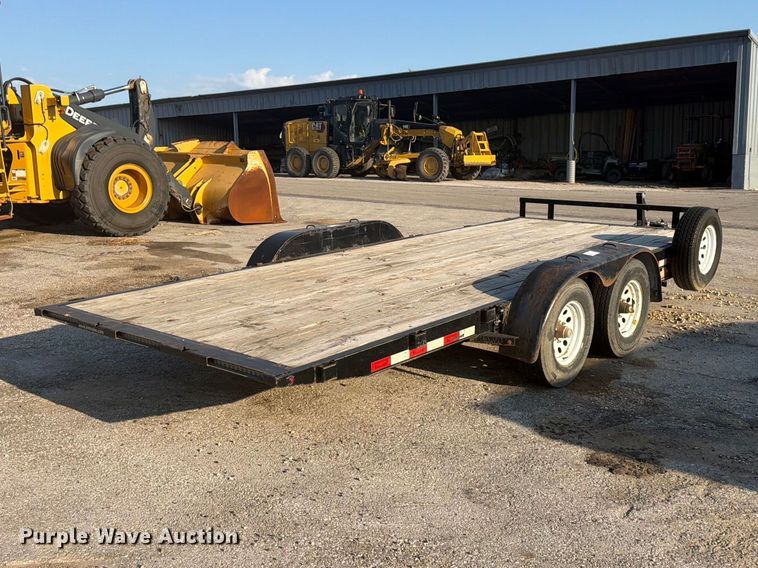 image for item FP4055 2019 H&H H8218MX-100 tilt deck equipment trailer