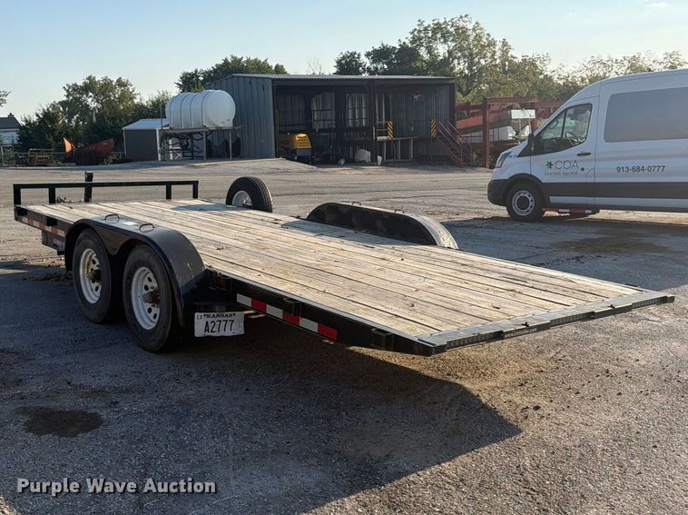 image for item FP4055 2019 H&H H8218MX-100 tilt deck equipment trailer