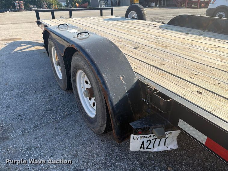 image for item FP4055 2019 H&H H8218MX-100 tilt deck equipment trailer