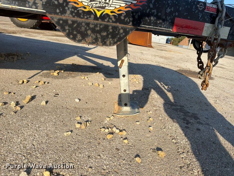 image for item FP4055 2019 H&H H8218MX-100 tilt deck equipment trailer