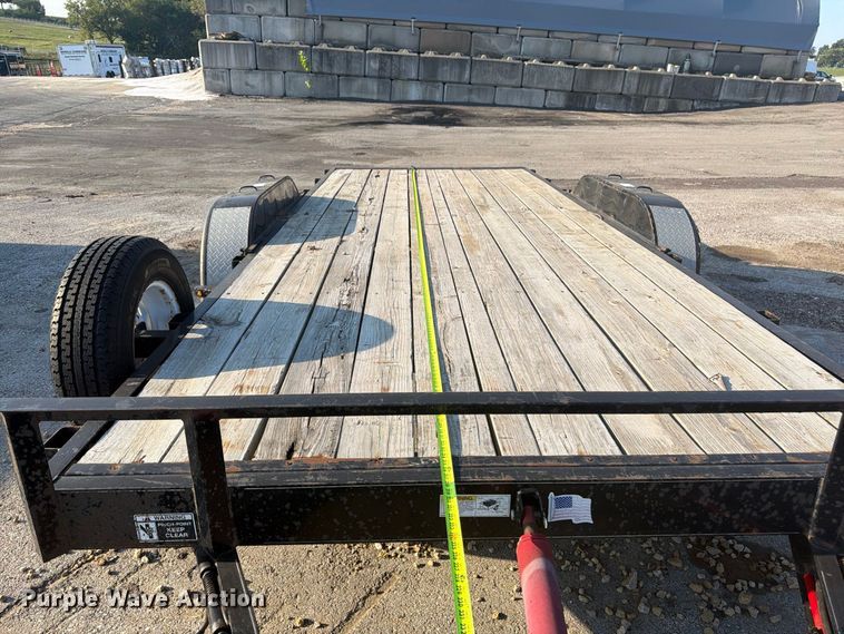 image for item FP4055 2019 H&H H8218MX-100 tilt deck equipment trailer