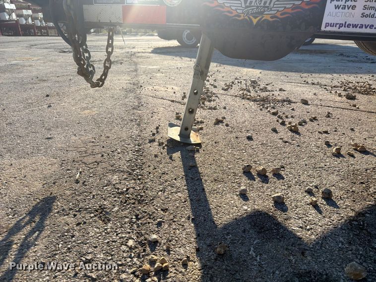 image for item FP4055 2019 H&H H8218MX-100 tilt deck equipment trailer
