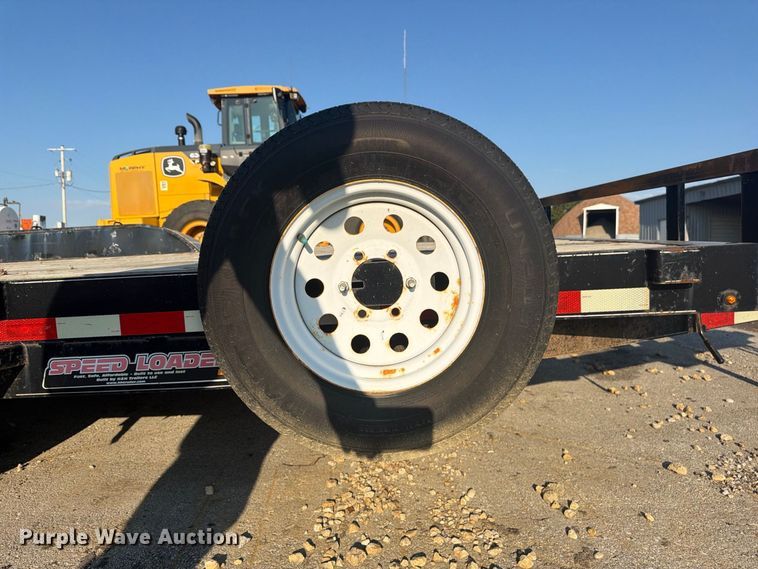 image for item FP4055 2019 H&H H8218MX-100 tilt deck equipment trailer