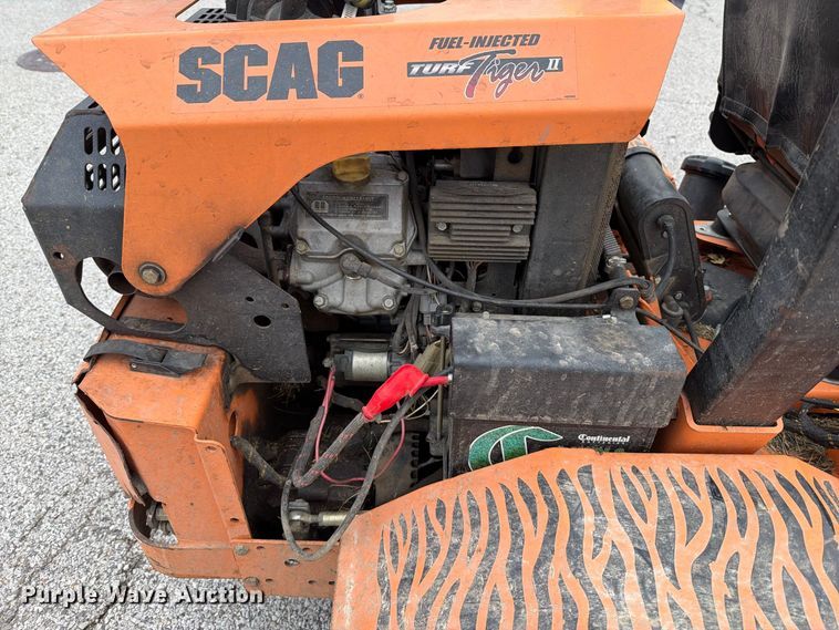 image for item FT6290 2018 Scag Turf Tiger II ZTR lawn mower