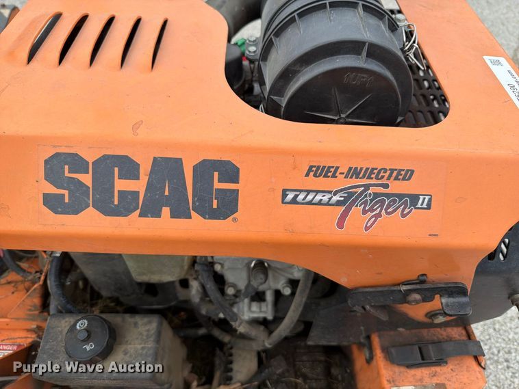 image for item FT6290 2018 Scag Turf Tiger II ZTR lawn mower