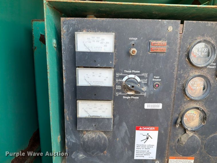 image for item FT6503 Onan 80ENAD generator