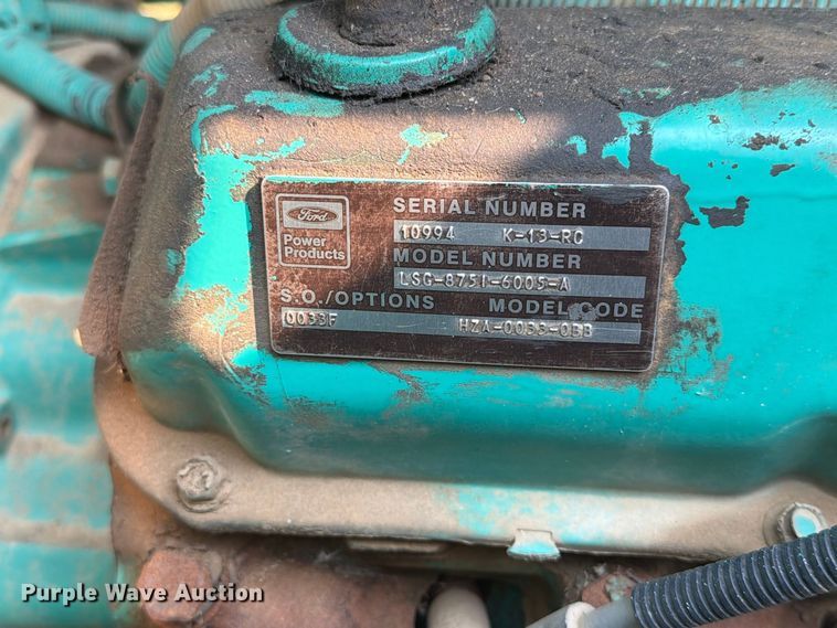 image for item FT6503 Onan 80ENAD generator