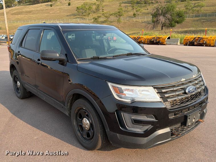 image for item FT6506 2017 Ford Explorer Police Interceptor SUV