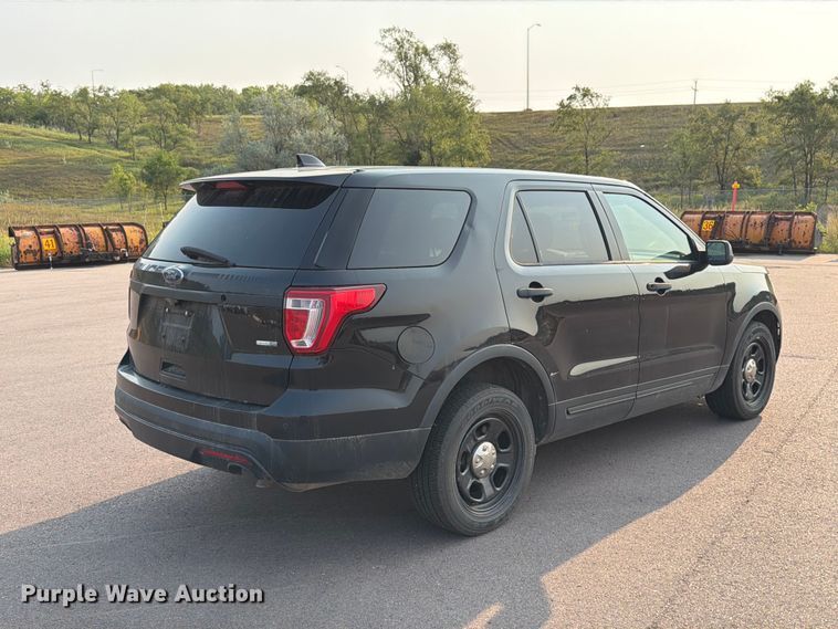 image for item FT6506 2017 Ford Explorer Police Interceptor SUV