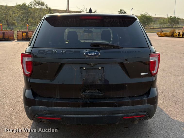 image for item FT6506 2017 Ford Explorer Police Interceptor SUV