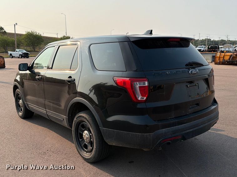 image for item FT6506 2017 Ford Explorer Police Interceptor SUV