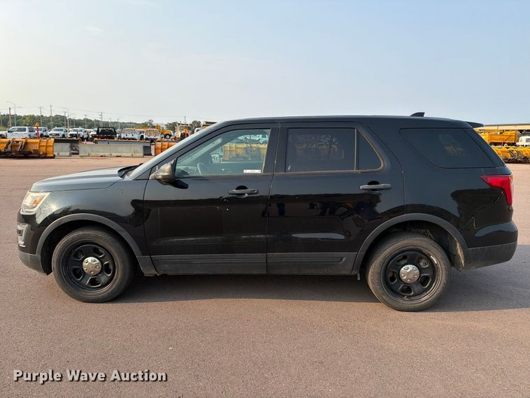 image for item FT6506 2017 Ford Explorer Police Interceptor SUV
