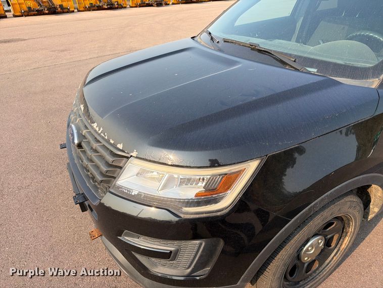 image for item FT6506 2017 Ford Explorer Police Interceptor SUV