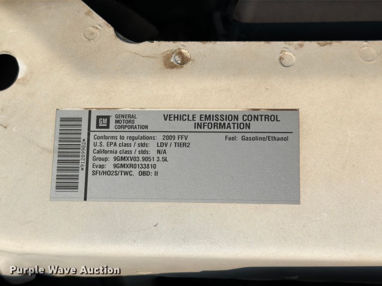 image for item FT6507 2009 Chevrolet Impala 