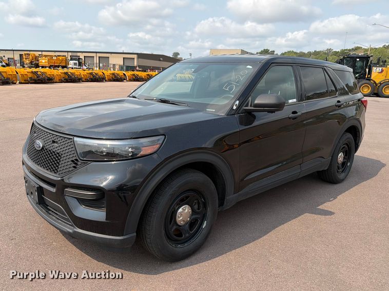 image for item FT6510 2021 Ford Explorer Police Interceptor SUV