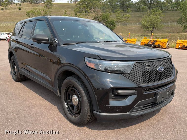 image for item FT6510 2021 Ford Explorer Police Interceptor SUV