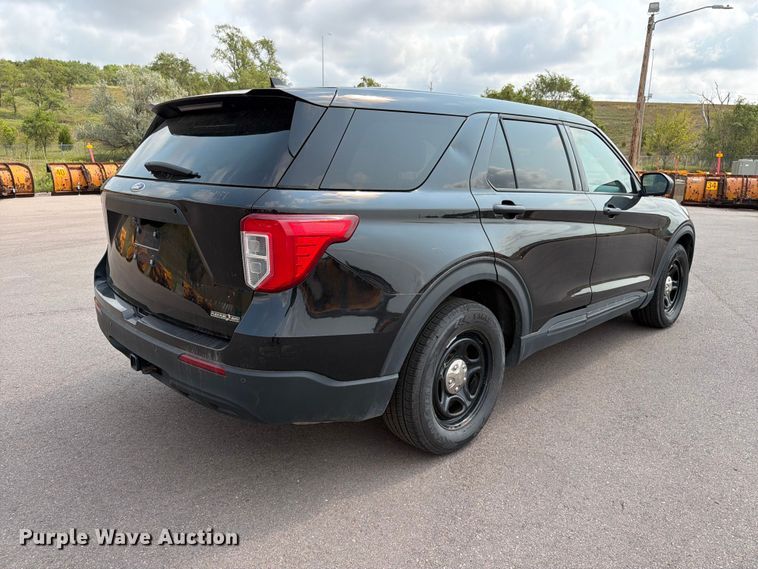 image for item FT6510 2021 Ford Explorer Police Interceptor SUV